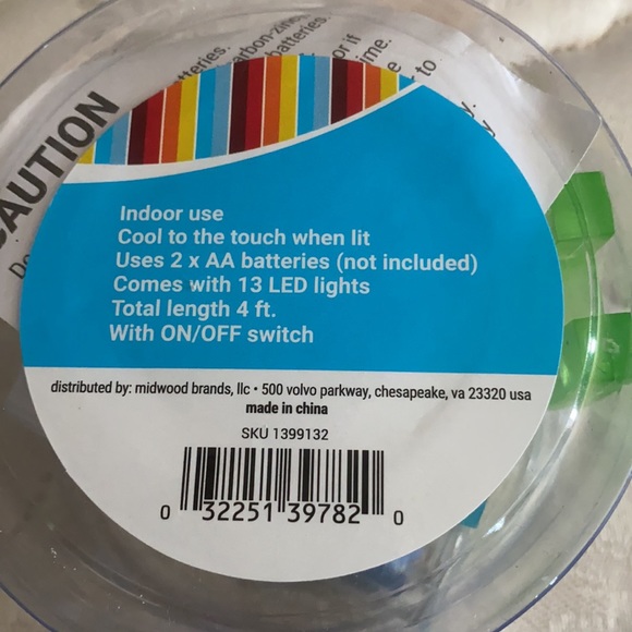 Happy birthday Led string lights - Picture 2 of 3